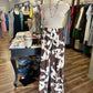 COW PRINT PANTS