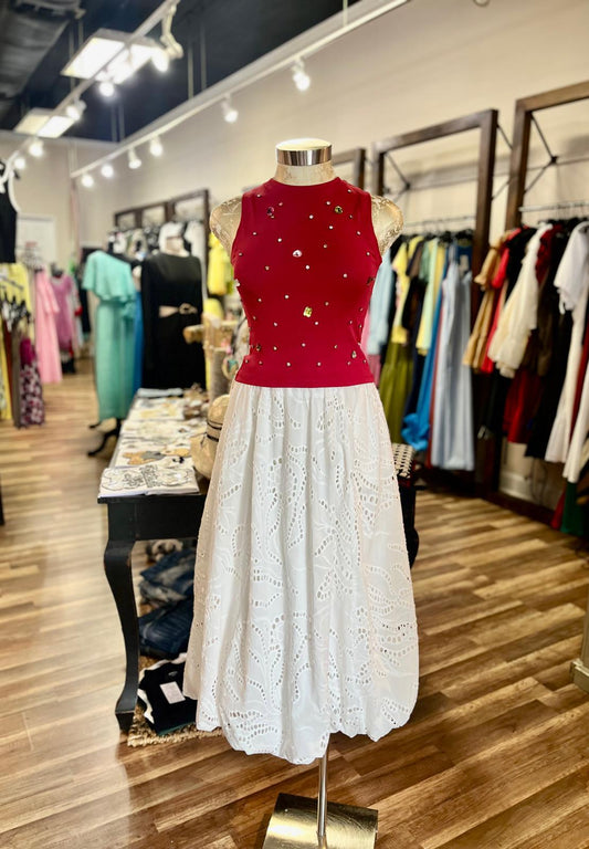 Broderie Anglaise Skirt