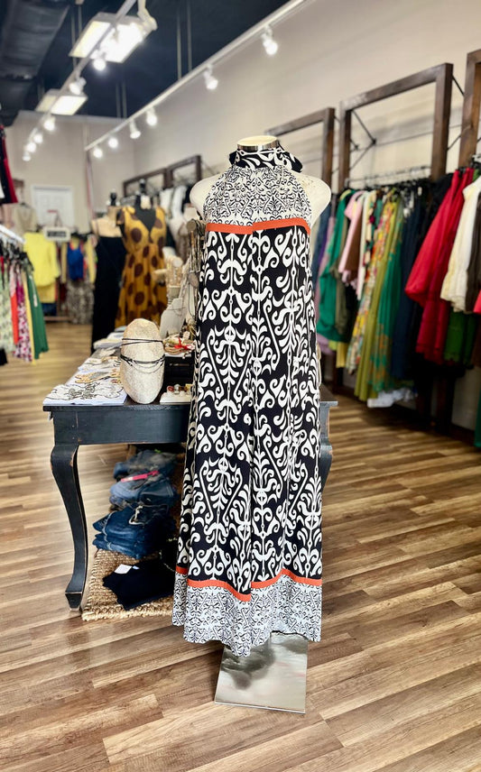 Boho Halter Palazzo Jumpsuit