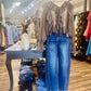 High-Waisted Barrel Pants