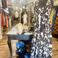 Sleeveless V-Neck Maxi Dress