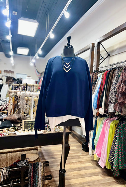 Fringe Detail Sweater