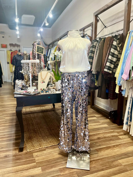 Sequin Pants