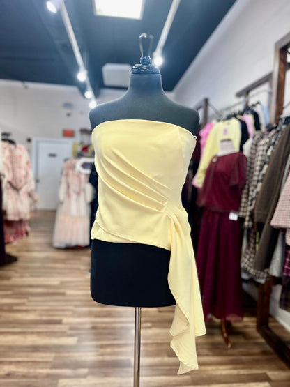 Strapless Draped Top
