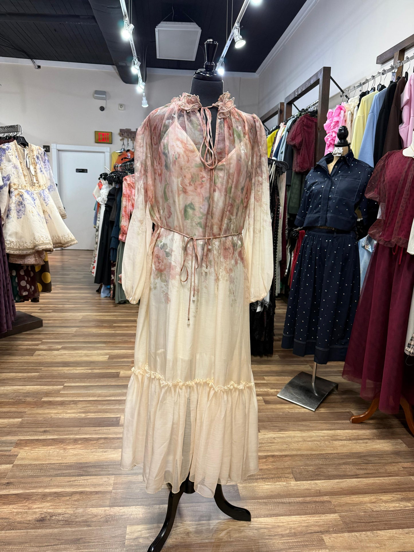 Romantic Floral Maxi Dress