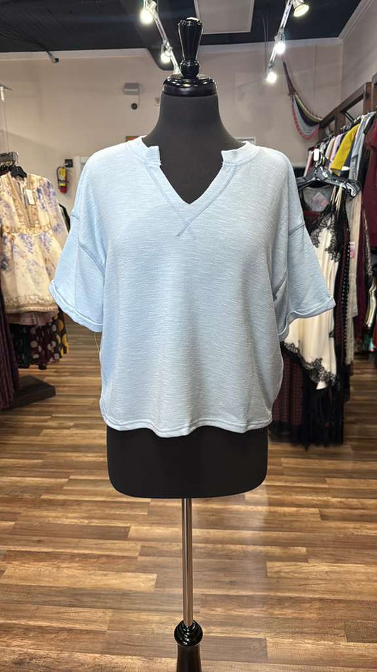 Basic V-neck Top
