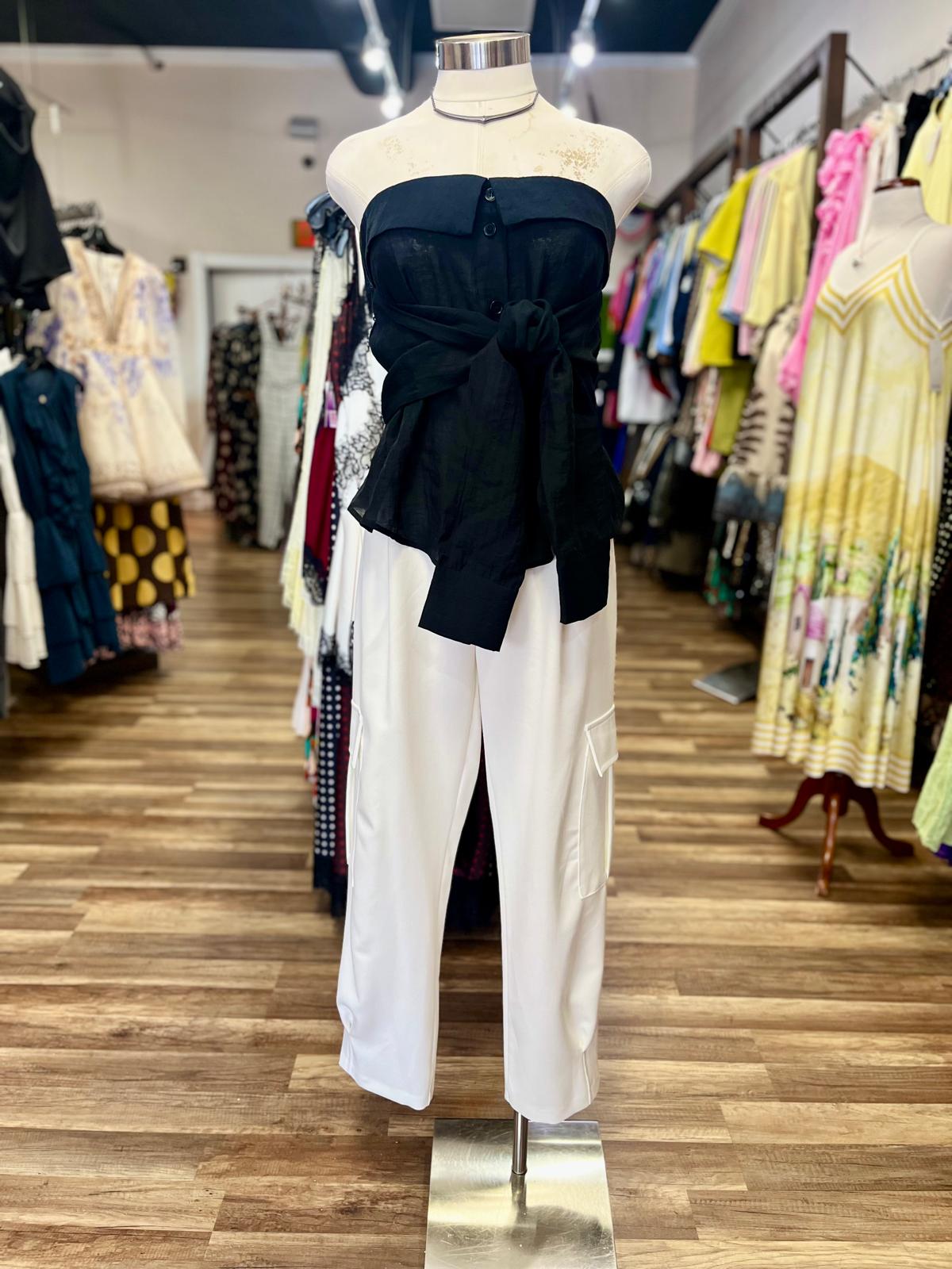 Cargo Straight -Leg Pants