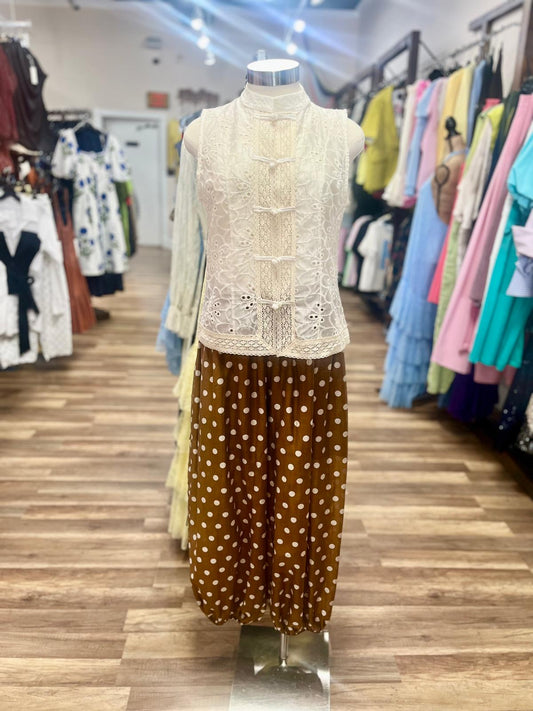 Polka Dot Balloon Pant