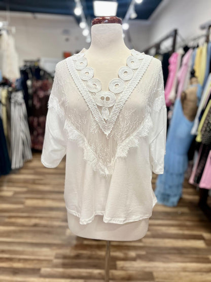 Lace Detail Tee