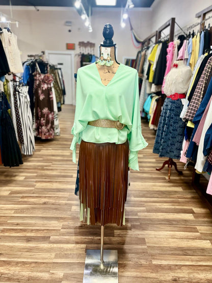 Fringed Skirt