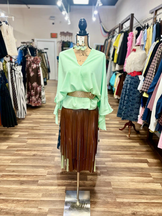 Fringed Skirt