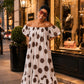 Polka Dot Maxi Dress