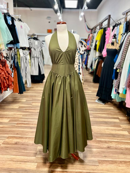 Halter Neck Maxi Dress
