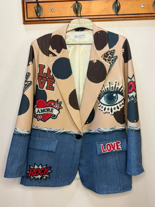 Eye & Heart Blazer