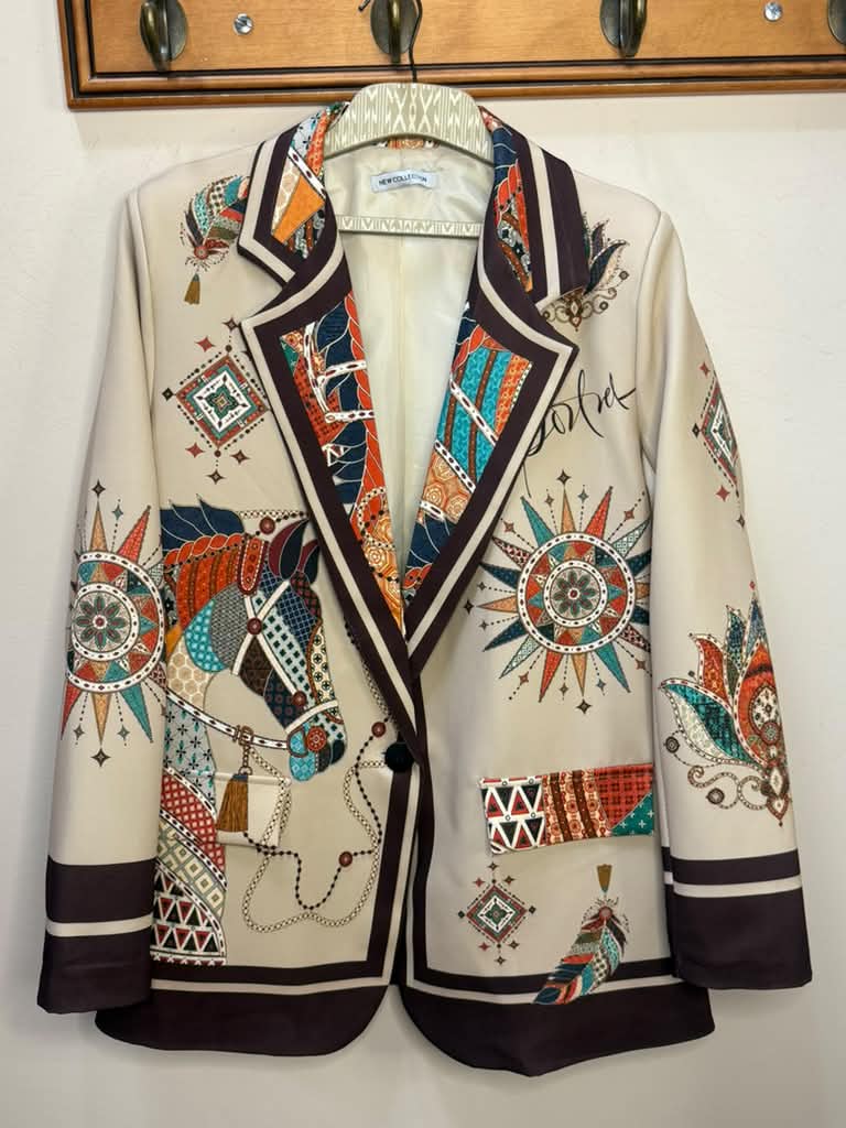 Boho Horse Blazer