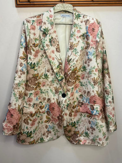 Vintage Floral Blazer