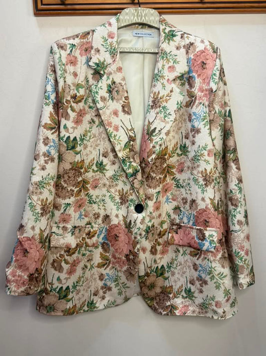 Vintage Floral Blazer