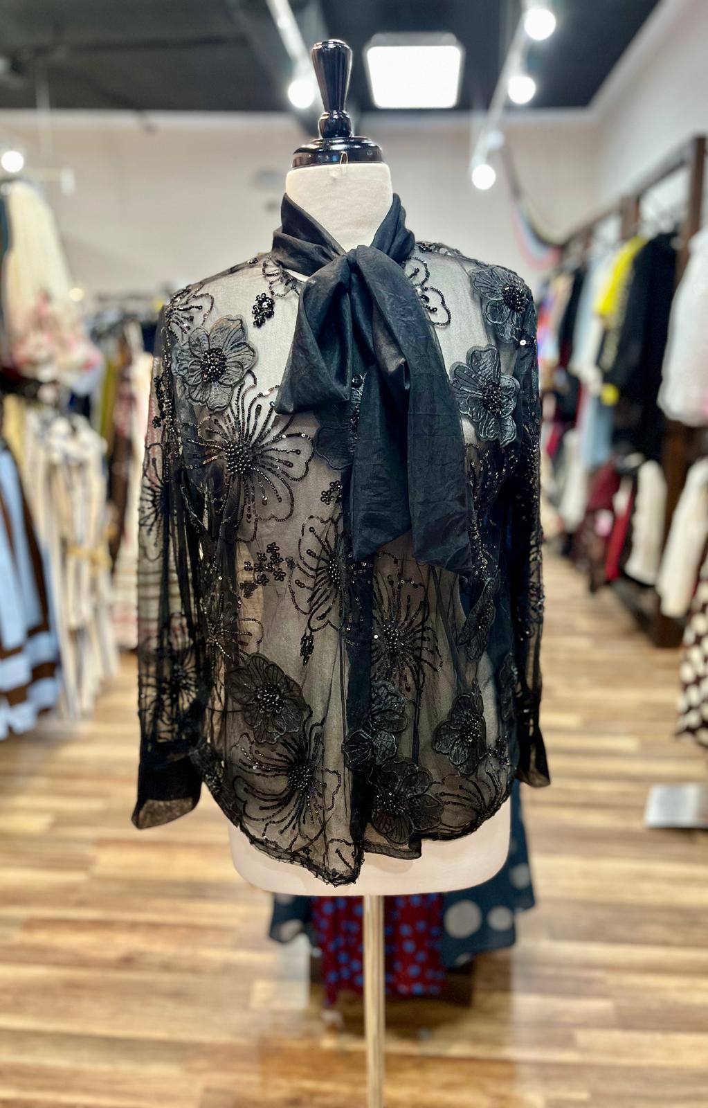 Floral Bow Blouse