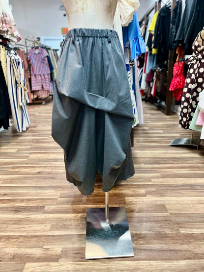 Asymmetrical Skort Pants