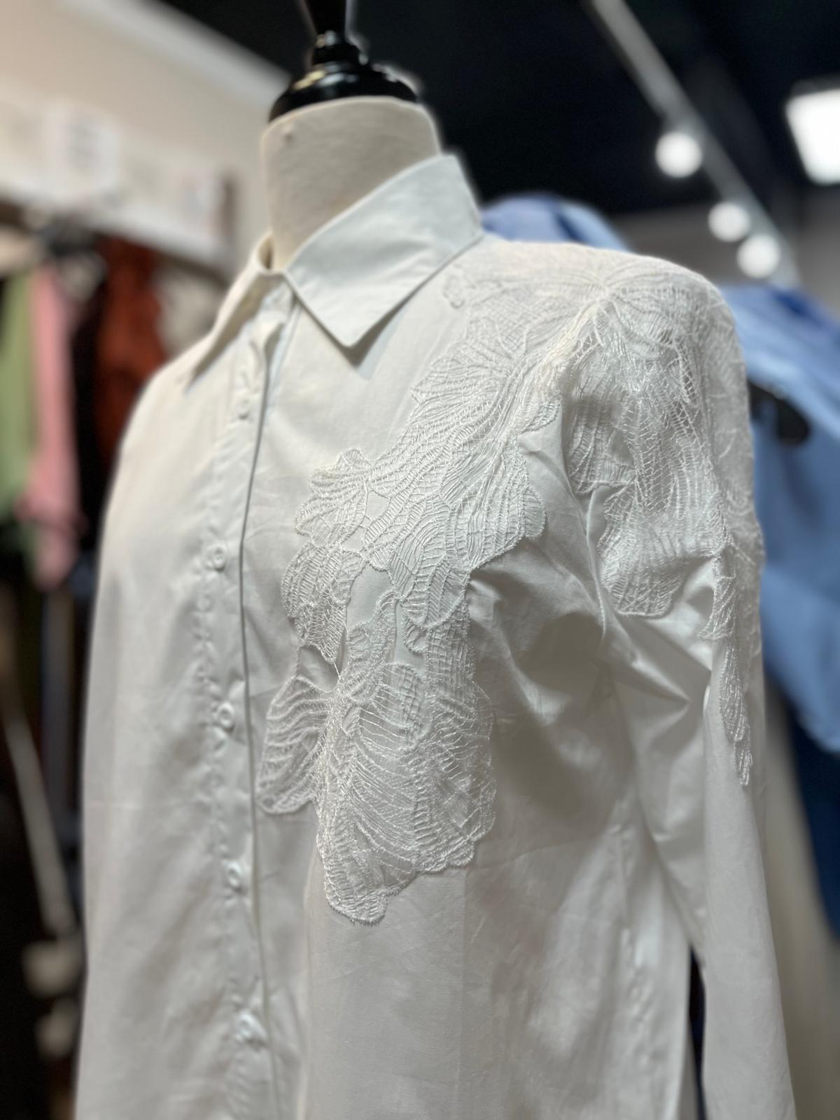 Embroidered Detail Shirt