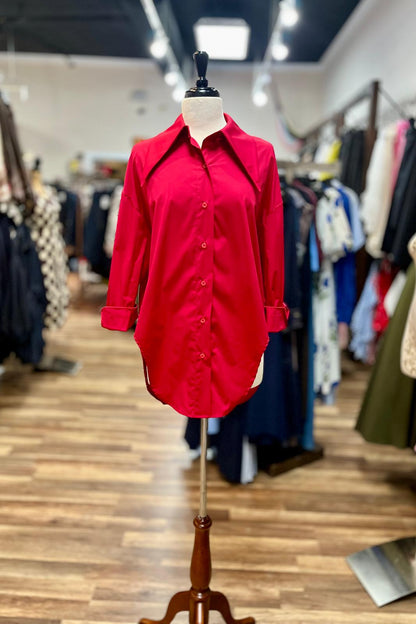 Statement Collar Shirt
