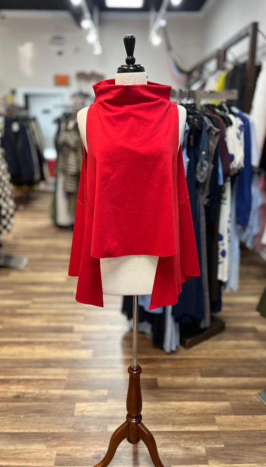 Shoulder High  Neck Top
