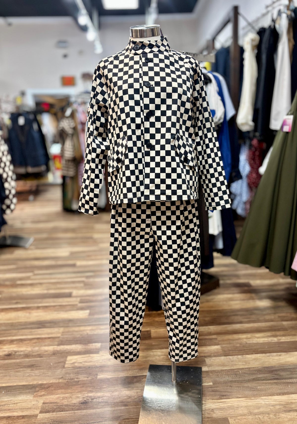 Checkerboard Print Set