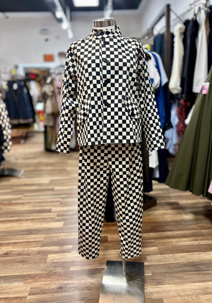 Checkerboard Print Set