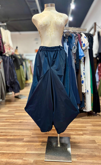Draped Balloon Pants