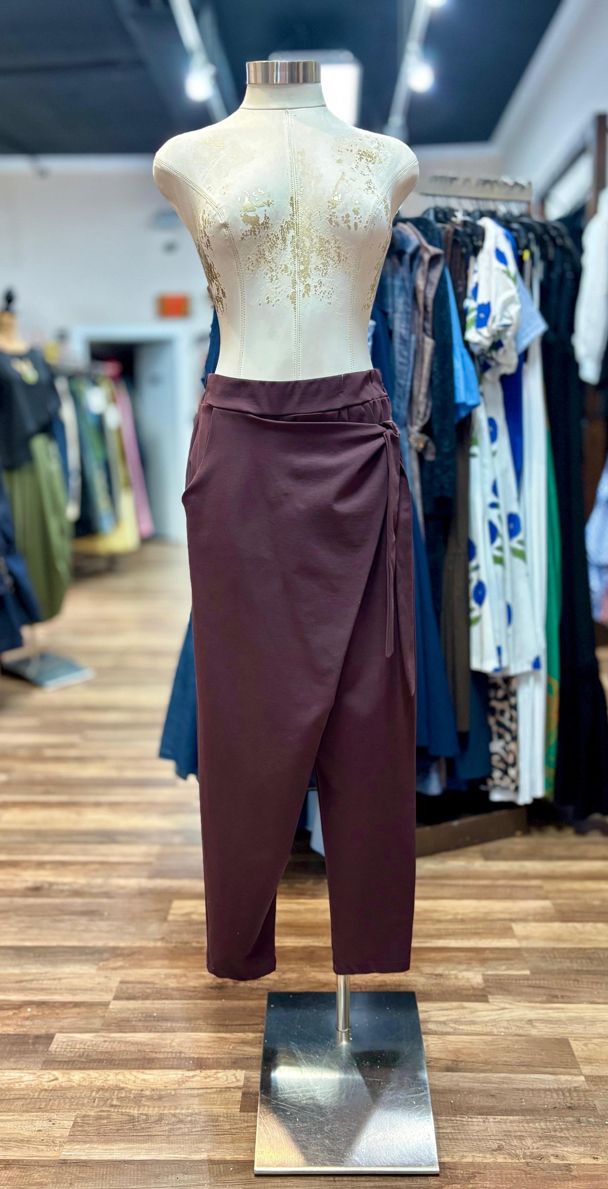Wrap Front Pants