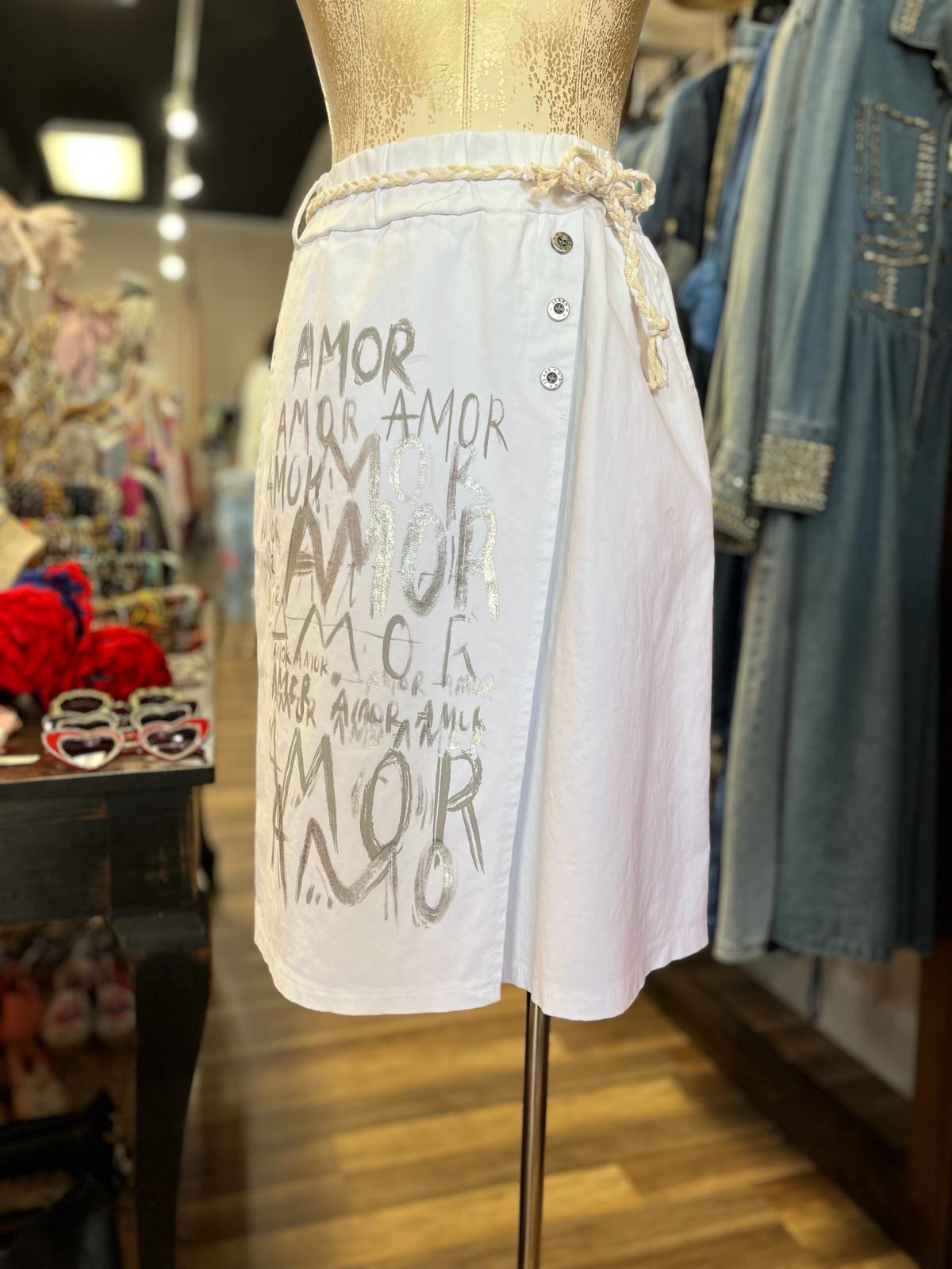 "AMOR" SKIRT