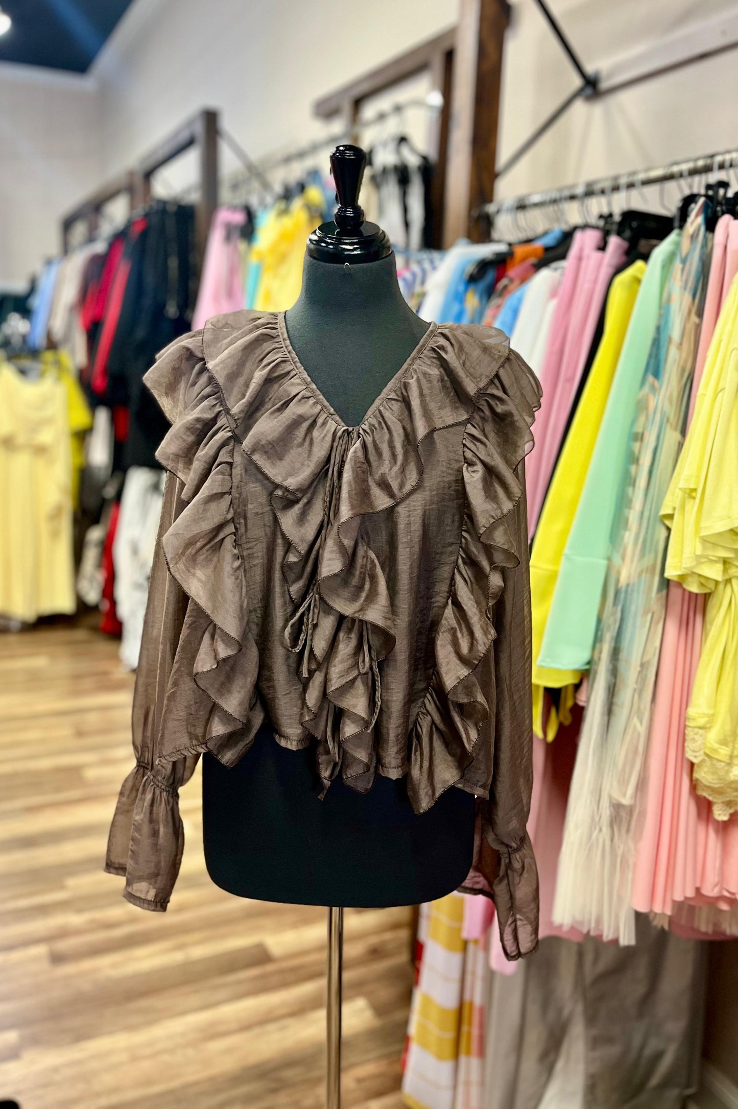 Ruffled Blouse