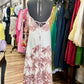 Tropical Print Maxi Dress