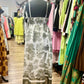 V-neck Empire Waist Maxi Dress