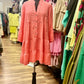 Tiered Linen Tunic Dress