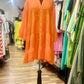 Tiered Linen Tunic Dress
