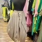 Asymmetrical Draped Balloon Skirt