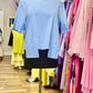 Boxy Short-Sleeve Blouse