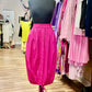 Bubble Skirt with  Drawstring Hem
