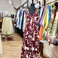 Sleeveless V-Neck Maxi Dress
