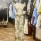 Tropical Print Two piece set