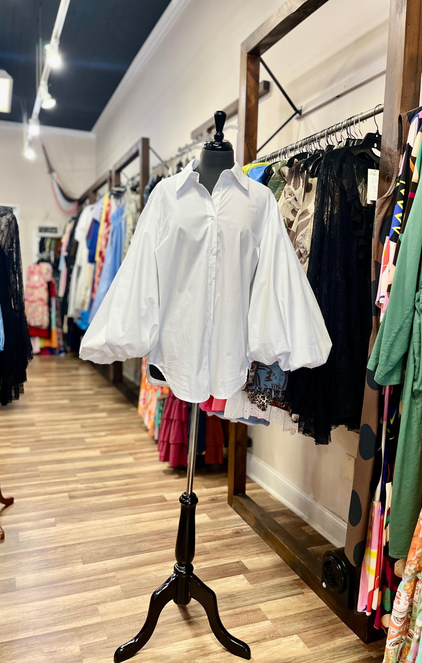 Balloon Sleeve Shirt