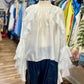 Boho Ruffle Blouse