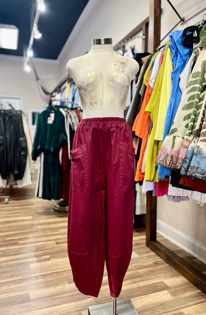 Cargo Wide-Leg Pants