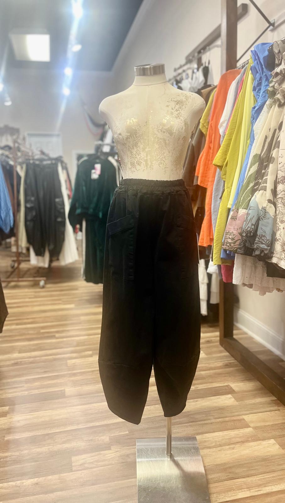 Cargo Wide-Leg Pants