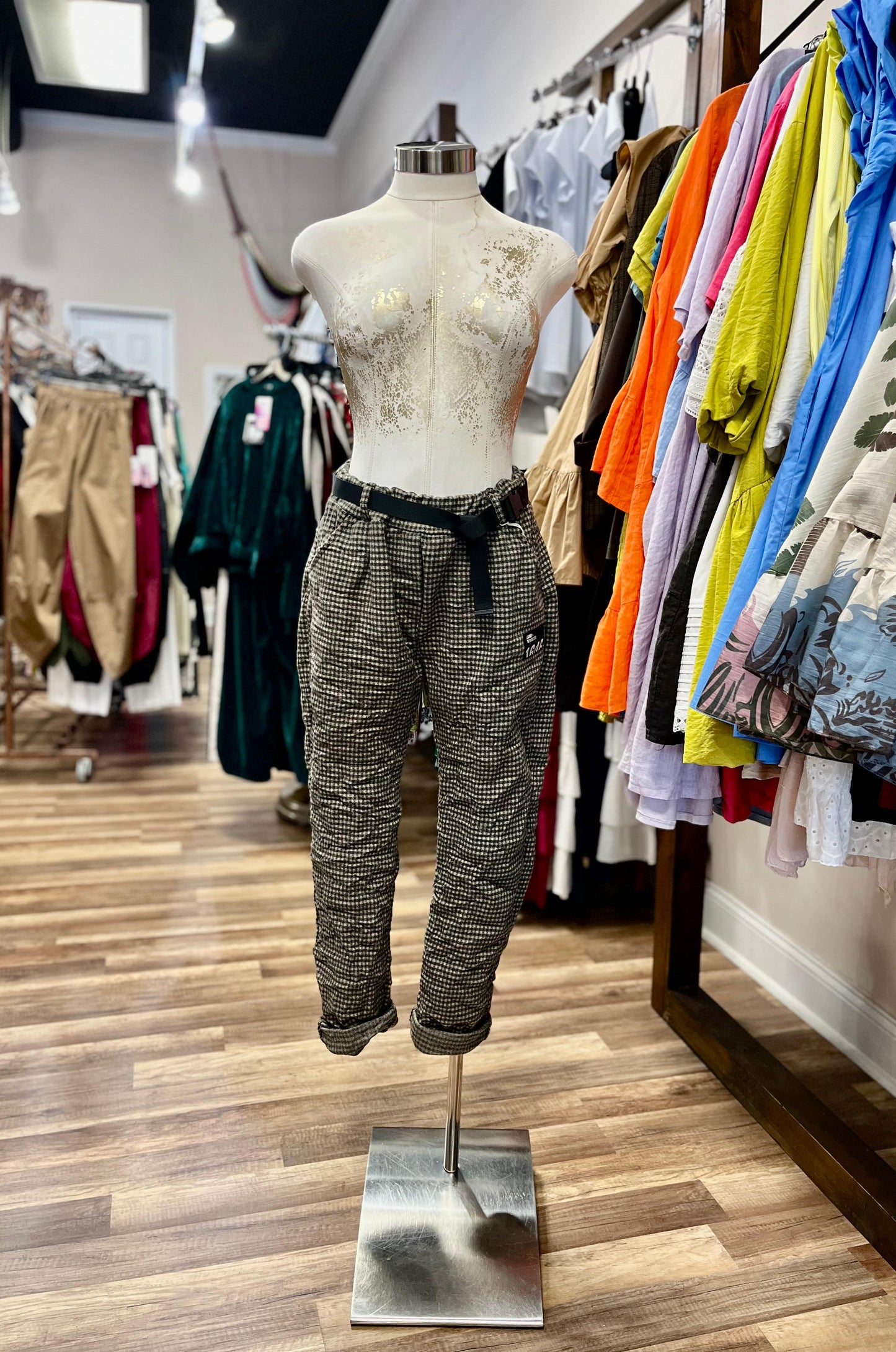 Plaid Pants