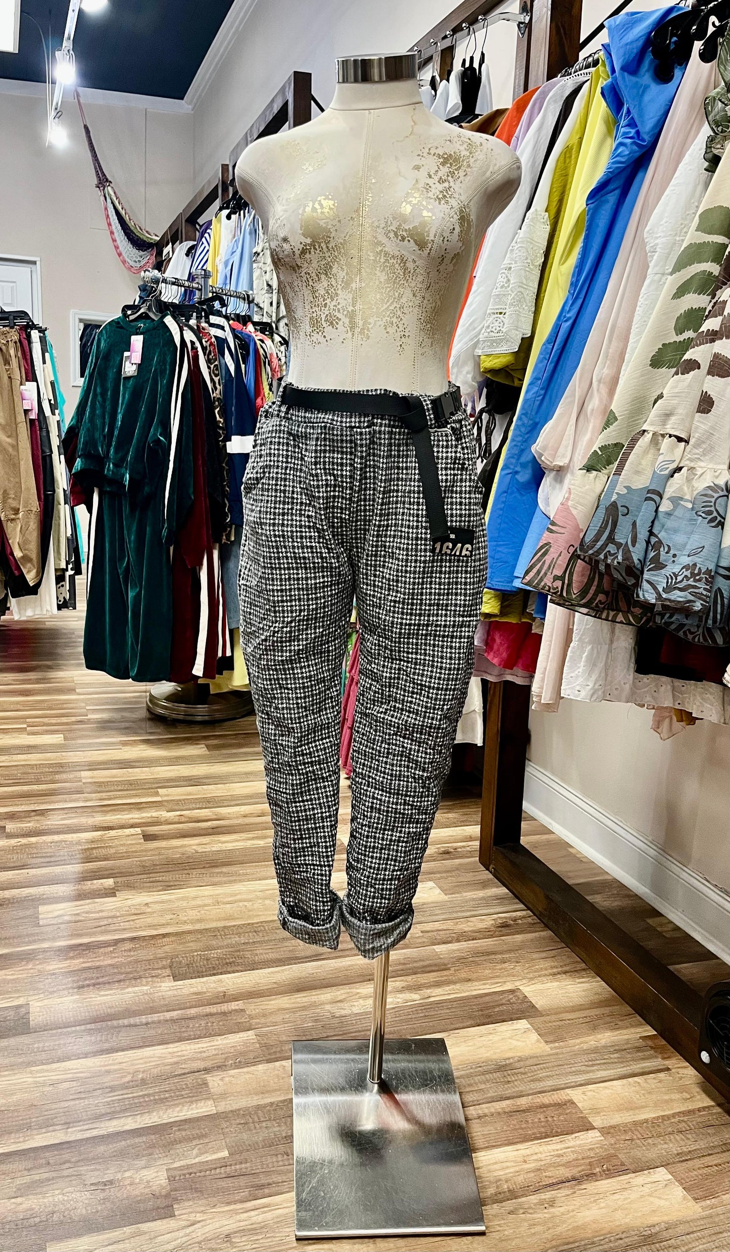 Plaid Pants