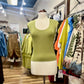 Sleeveless Scoop Neck Fitted Top