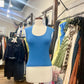 Sleeveless Scoop Neck Fitted Top