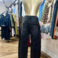 High Rise Crop Barrel Cuffed Jeans